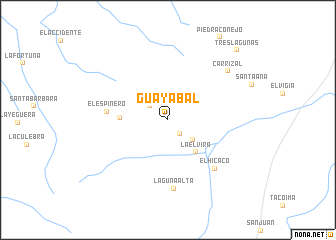 map of Guayabal