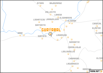 map of Guayabal