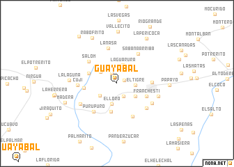 map of Guayabal