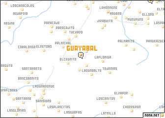 map of Guayabal