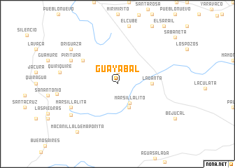 map of Guayabal