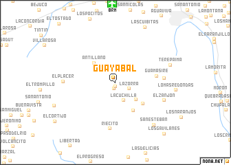 map of Guayabal