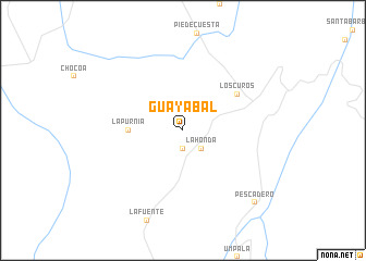map of Guayabal