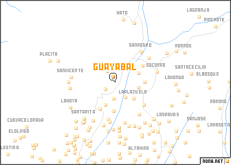 map of Guayabal