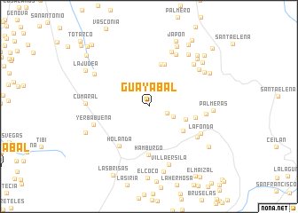 map of Guayabal