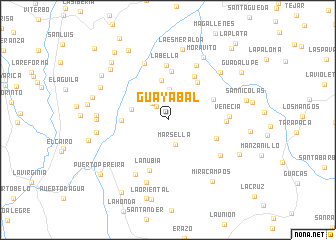 map of Guayabal