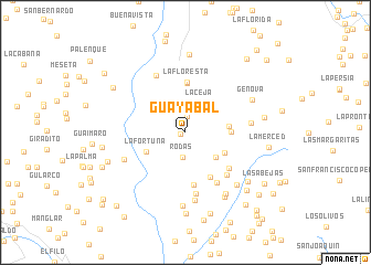 map of Guayabal