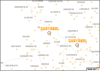 map of Guayabal