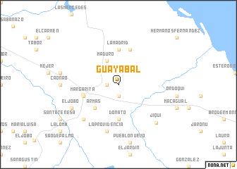 map of Guayabal