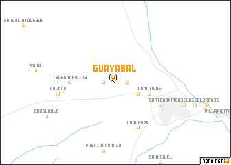 map of Guayabal