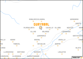 map of Guayabal