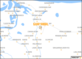 map of Guayabal