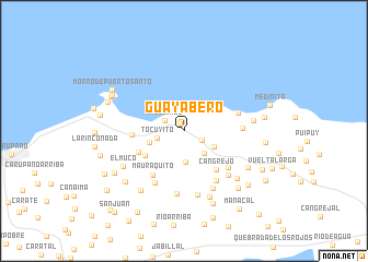 map of Guayabero