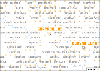 map of Guayabillas