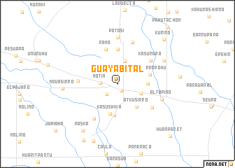 map of Guayabital