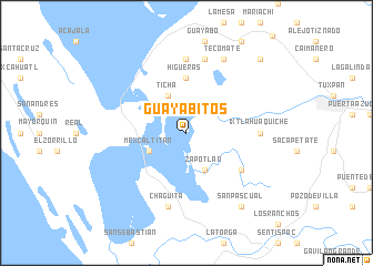 map of Guayabitos