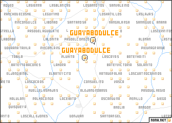 map of Guayabo Dulce