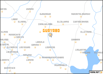 map of Guayabo