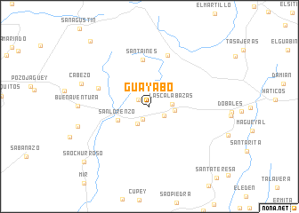 map of Guayabo