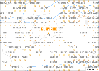 map of Guayabo