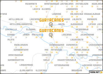 map of Guayacanes