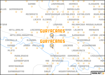 map of Guayacanes