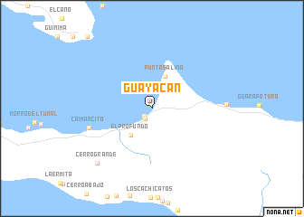 map of Guayacán