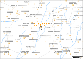 map of Guayacán