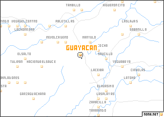 map of Guayacán