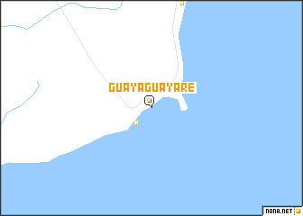 map of Guayaguayare