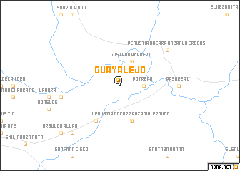 map of Guayalejo