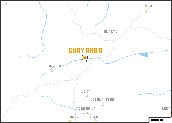 map of Guayamba