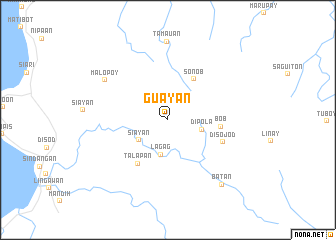 map of Guayan