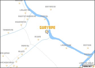 map of Guayape