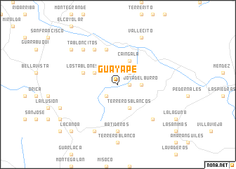 Guayape Honduras map nona