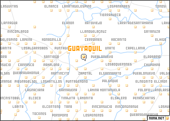 map of Guayaquil