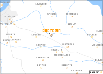 map of Guayarin