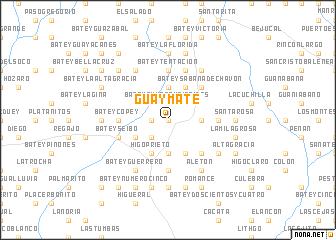 map of Guaymate