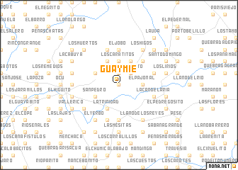 map of Guaymie
