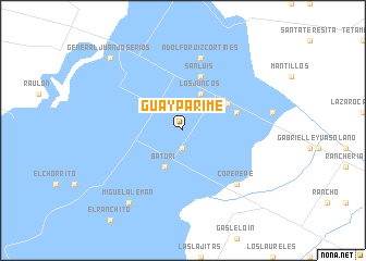 map of Guayparime