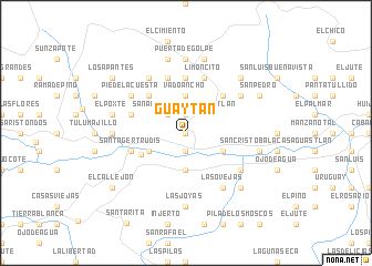 map of Guaytán