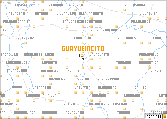 map of Guayubincito