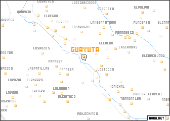 map of Guayuta