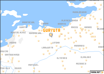 map of Guayuta