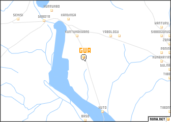 map of Gua