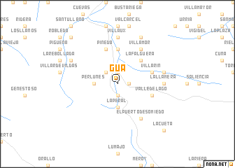 map of Gúa