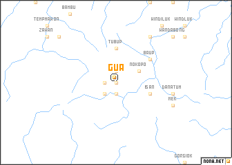 map of Gua