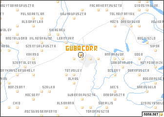 map of Gubacorr