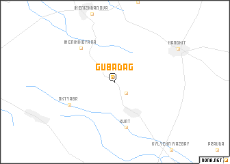 map of Gubadag