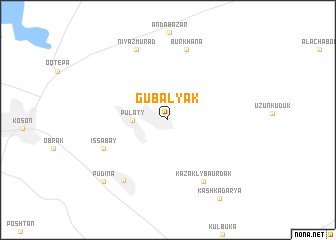 map of Gubalyak